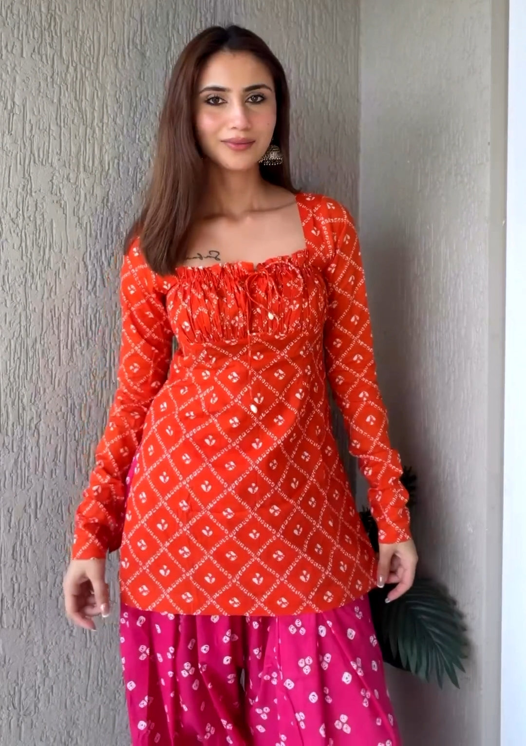 Rang barse Farshi Salwar Set