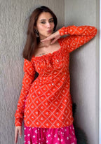 Rang barse Farshi Salwar Set