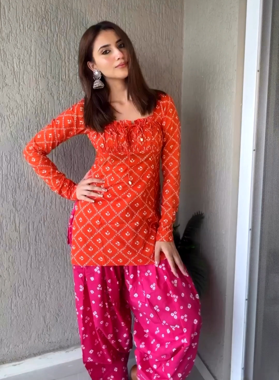 Rang barse Farshi Salwar Set